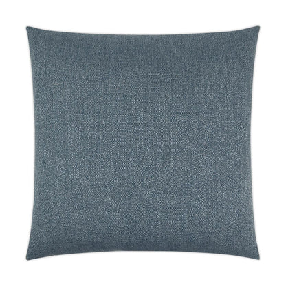 Lolly Baltic Solid Blue Large Throw Pillow With Insert Throw Pillows LOOMLAN By D.V. Kap