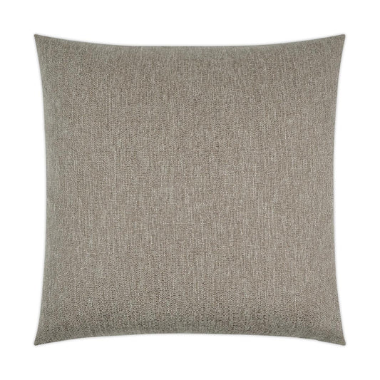 Lolly Taupe Solid Tan Taupe Large Throw Pillow With Insert Throw Pillows LOOMLAN By D.V. Kap