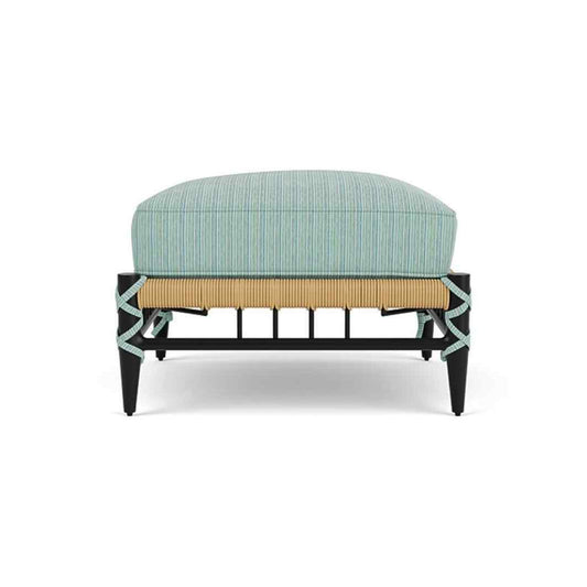 Lloyd Flanders Low Country Ottoman Premium Wicker Furniture
