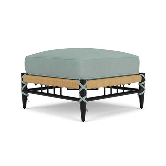 Lloyd Flanders Low Country Ottoman Premium Wicker Furniture