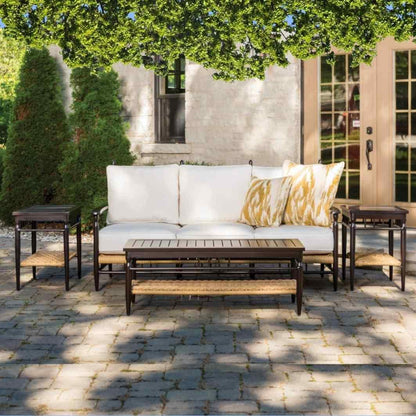 Low Country Sofa Premium Wicker Furniture Outdoor Sofas & Loveseats LOOMLAN By Lloyd Flanders