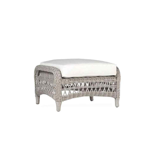 Lloyd Flanders Mackinac Patio Furniture Wicker Outdoor Ottoman