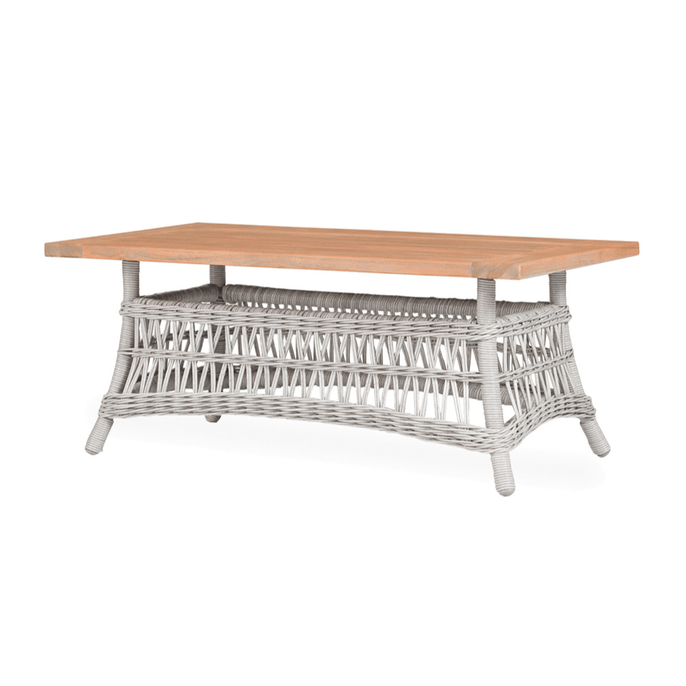 Mackinac Wicker Patio Loveseat Swivel Chair and Table Set Outdoor Lounge Sets LOOMLAN By Lloyd Flanders