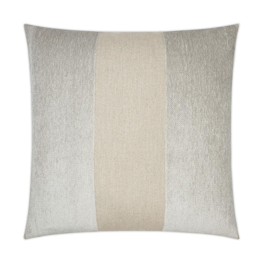 D.V. Kap Magritte Pearl Ribbon Silver Large Throw Pillow Insert