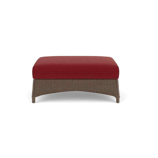 Lloyd Flanders Mandalay Large Ottoman Premium Wicker Furniture
