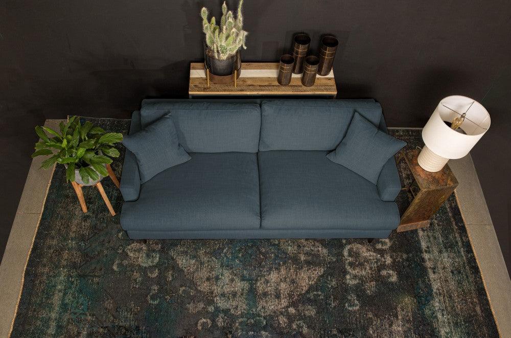 Martha Sofa - Beach Indigo Sofas & Loveseats LOOMLAN By LHImports