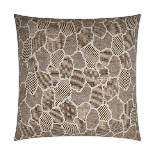 D.V. Kap Masai Bark Global Brown Large Throw Pillow Insert