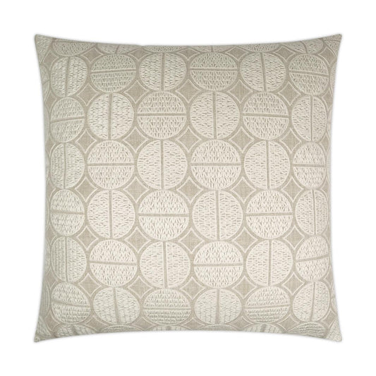 D.V. Kap Medallions Oyster Dots Global Large Throw Pillow Insert