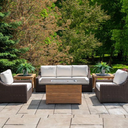 Mesa Sofa Premium Wicker Furniture Outdoor Sofas & Loveseats LOOMLAN By Lloyd Flanders