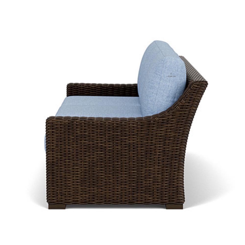 Mesa Sofa Premium Wicker Furniture Outdoor Sofas & Loveseats LOOMLAN By Lloyd Flanders