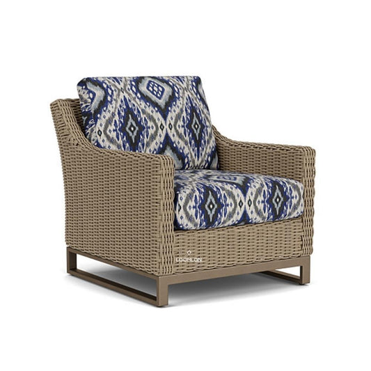 Lloyd Flanders Milan Lounge Chair Premium Wicker Furniture Made USA