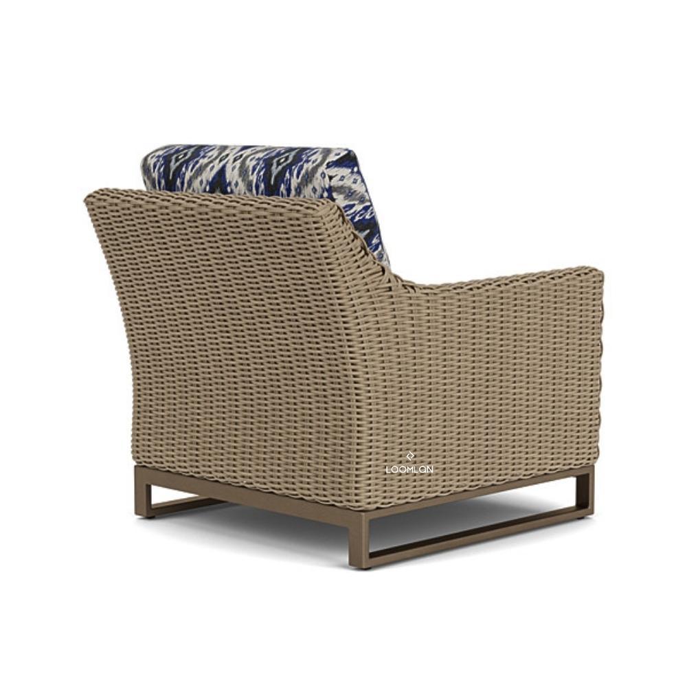 Lloyd Flanders Milan Lounge Chair Premium Wicker Furniture Made USA