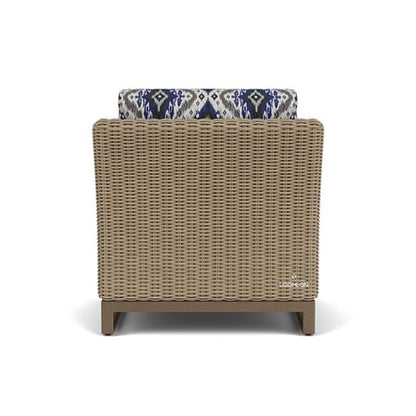 Lloyd Flanders Milan Lounge Chair Premium Wicker Furniture Made USA