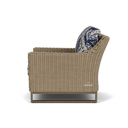 Lloyd Flanders Milan Lounge Chair Premium Wicker Furniture Made USA