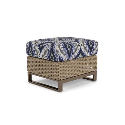 Lloyd Flanders Milan Ottoman Premium Wicker Furniture Made USA