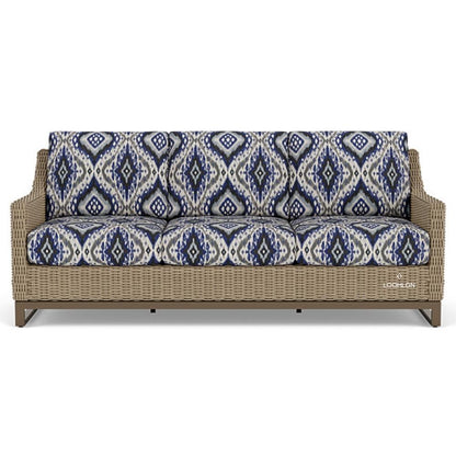 Lloyd Flanders Milan Sofa Premium Wicker Furniture Made USA