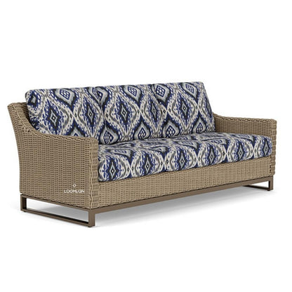 Lloyd Flanders Milan Sofa Premium Wicker Furniture Made USA