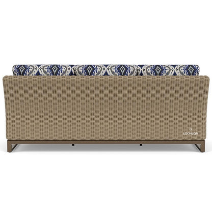 Lloyd Flanders Milan Sofa Premium Wicker Furniture Made USA