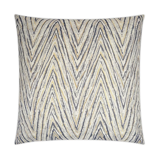 D.V. Kap Nanga Glam Chevron Gold Large Throw Pillow Insert
