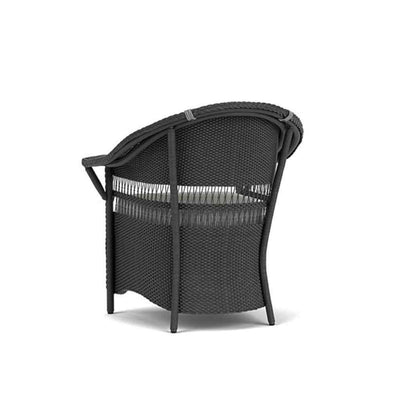 Nantucket Dining Armchair Premium Wicker Furniture Outdoor Dining Chairs LOOMLAN By Lloyd Flanders