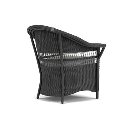 Nantucket Dining Armchair Premium Wicker Furniture Outdoor Dining Chairs LOOMLAN By Lloyd Flanders