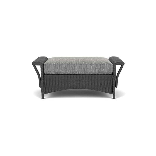 Lloyd Flanders Nantucket Large Ottoman Premium Wicker Furniture
