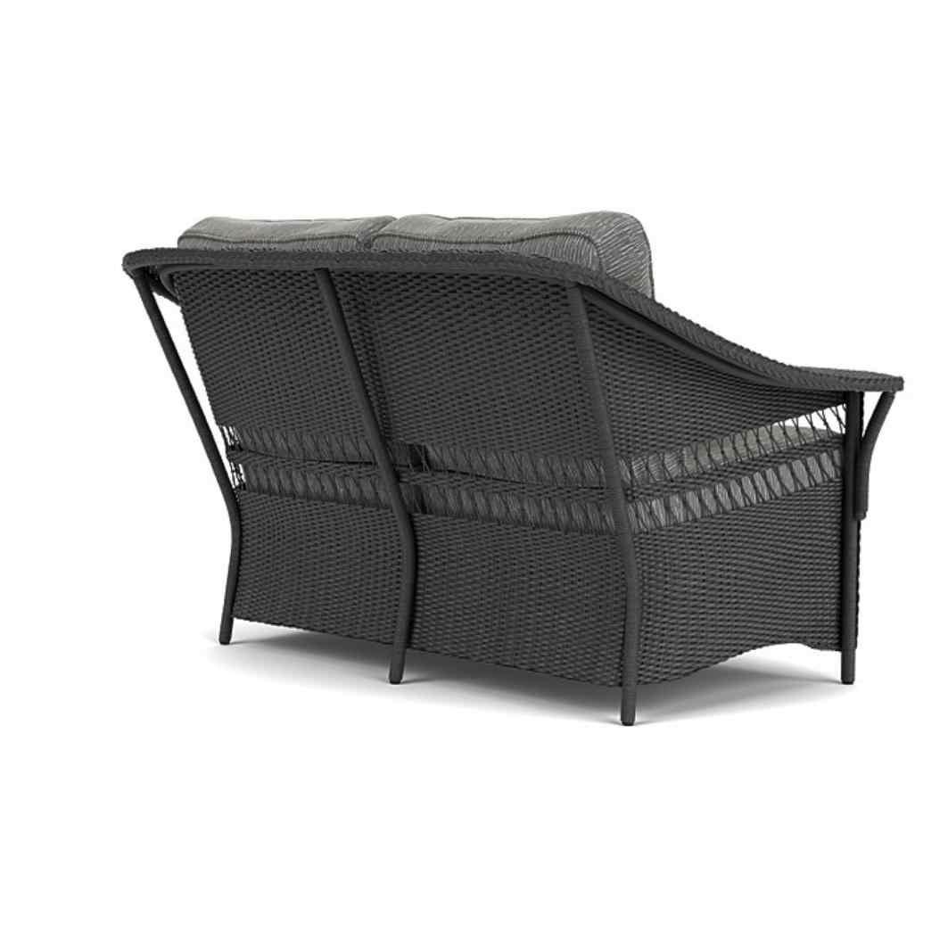 Nantucket Loveseat Premium Wicker Furniture Outdoor Sofas & Loveseats LOOMLAN By Lloyd Flanders