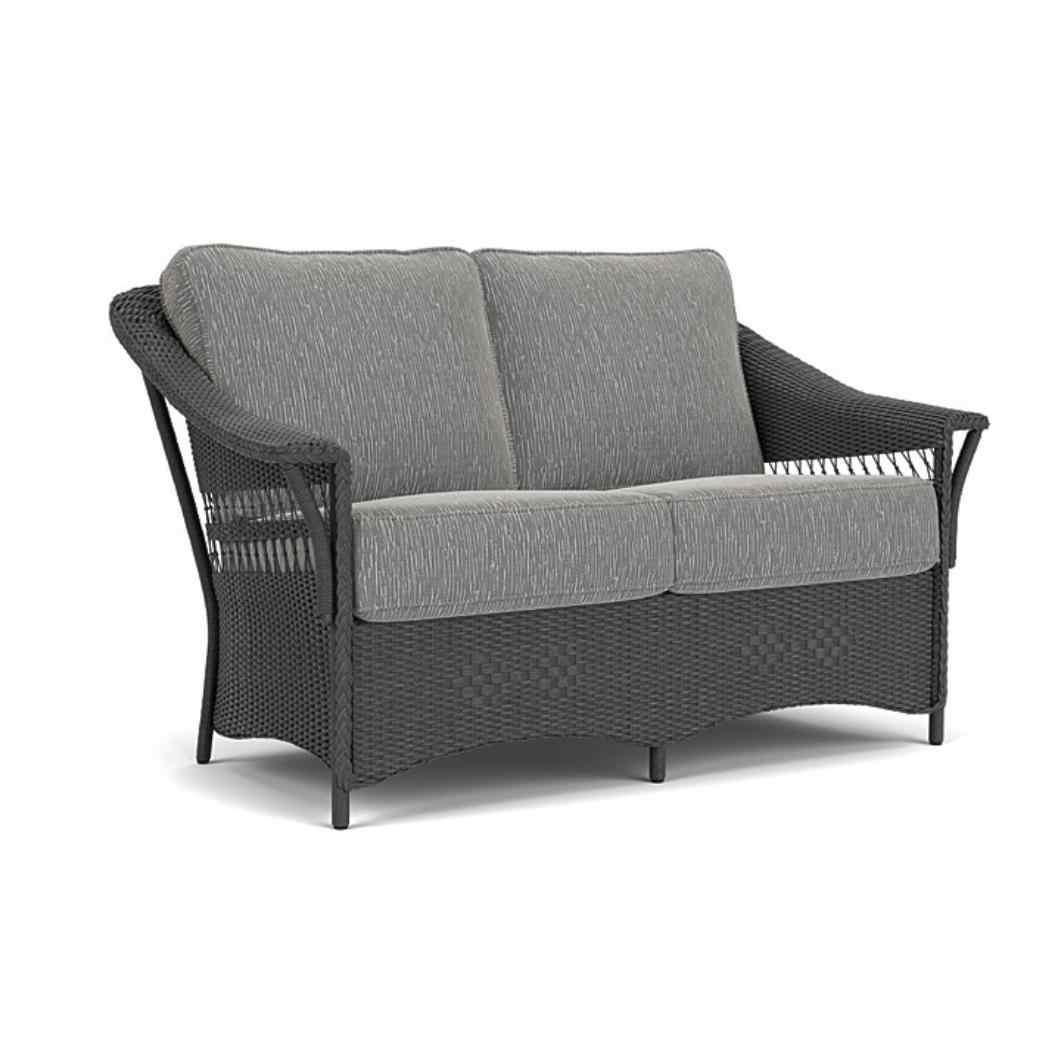 Nantucket Loveseat Premium Wicker Furniture Outdoor Sofas & Loveseats LOOMLAN By Lloyd Flanders