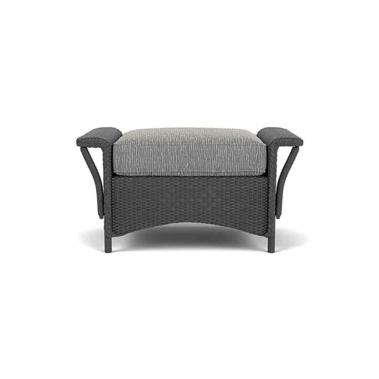 Lloyd Flanders Nantucket Ottoman Premium Wicker Furniture