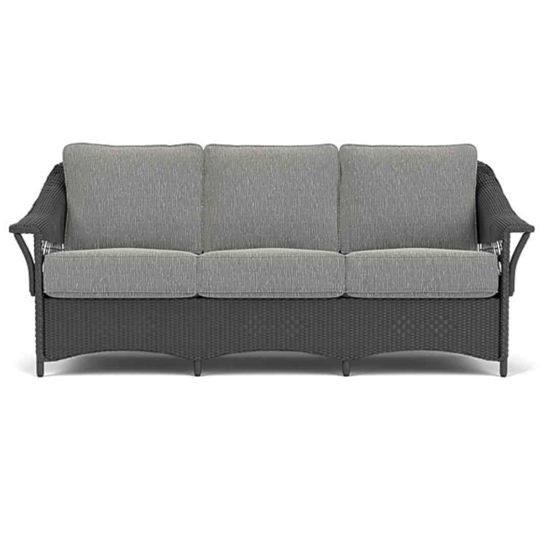 Nantucket Sofa Premium Wicker Furniture Outdoor Sofas & Loveseats LOOMLAN By Lloyd Flanders