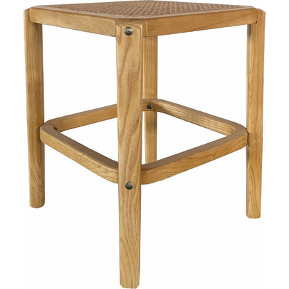 Natural Rattan Seat Coast Stool Natural Dining Chairs LOOMLAN By Moe's Home