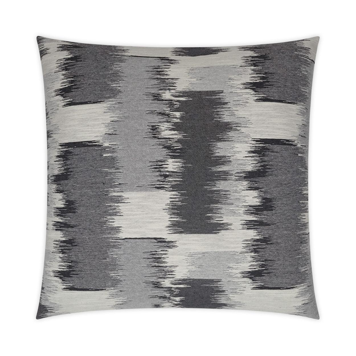 Nila Max Smoke Western Chic Grey Large Throw Pillow With Insert Throw Pillows LOOMLAN By D.V. Kap