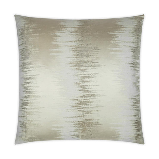 Oceana Ivory Glam Abstract Ivory Gold Large Throw Pillow With Insert Throw Pillows LOOMLAN By D.V. Kap