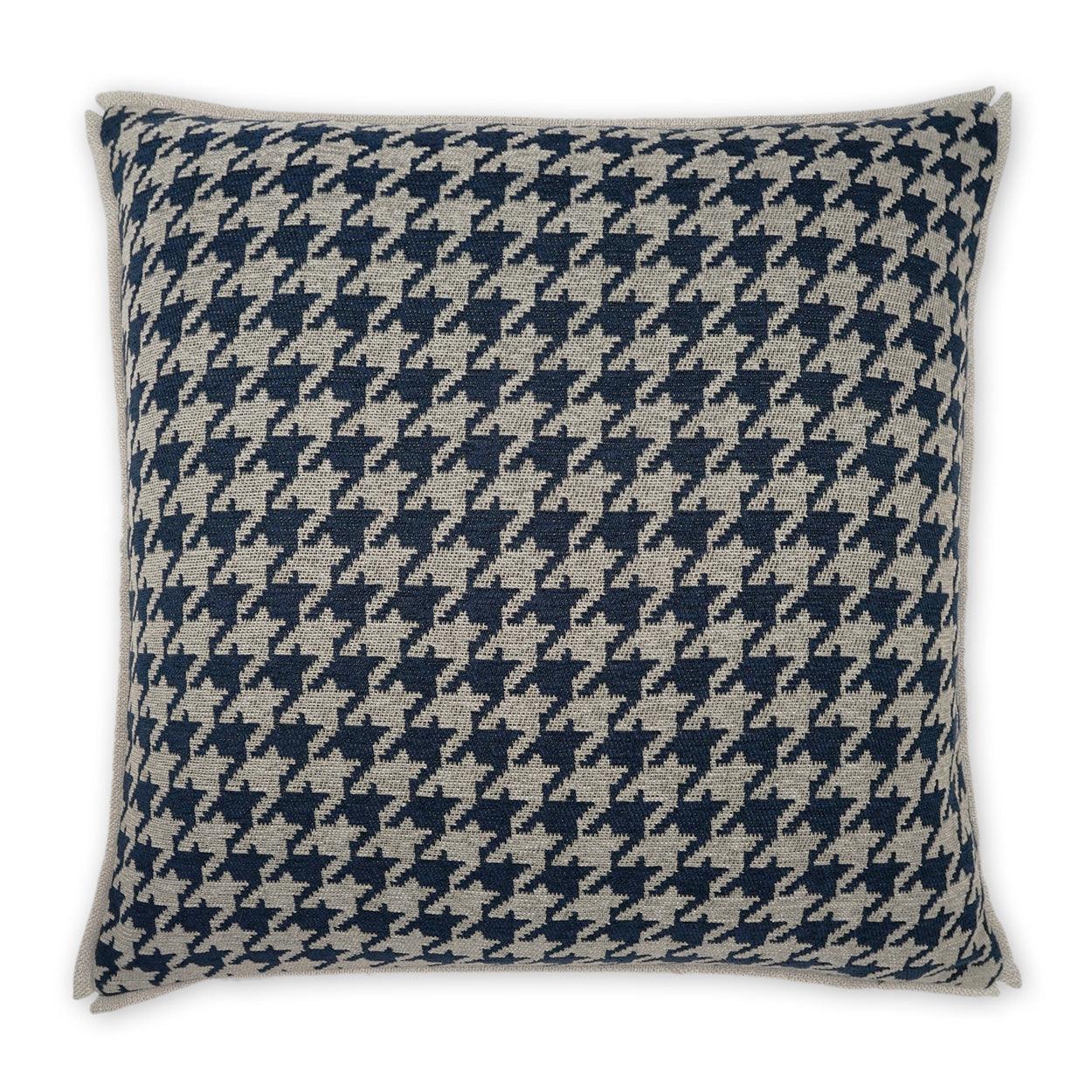 Pemberton Navy Traditional Navy Large Throw Pillow With Insert Throw Pillows LOOMLAN By D.V. Kap