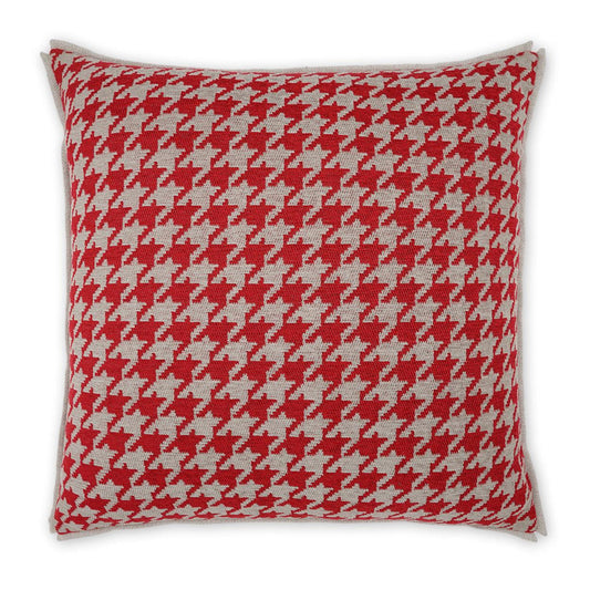 Pemberton Red Traditional Red Large Throw Pillow With Insert Throw Pillows LOOMLAN By D.V. Kap