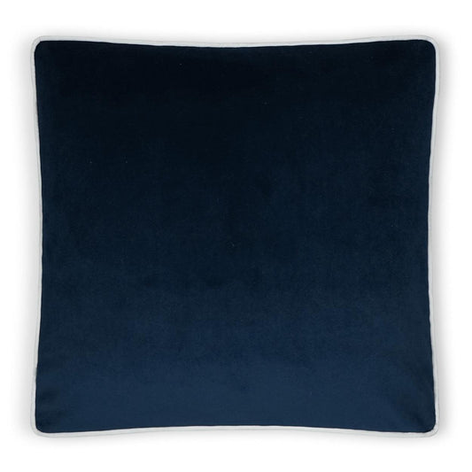 Posh Box Royal Solid Navy Large Throw Pillow With Insert Throw Pillows LOOMLAN By D.V. Kap