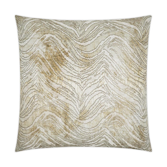 D.V. Kap Pura Glam Abstract Gold Large Throw Pillow Insert