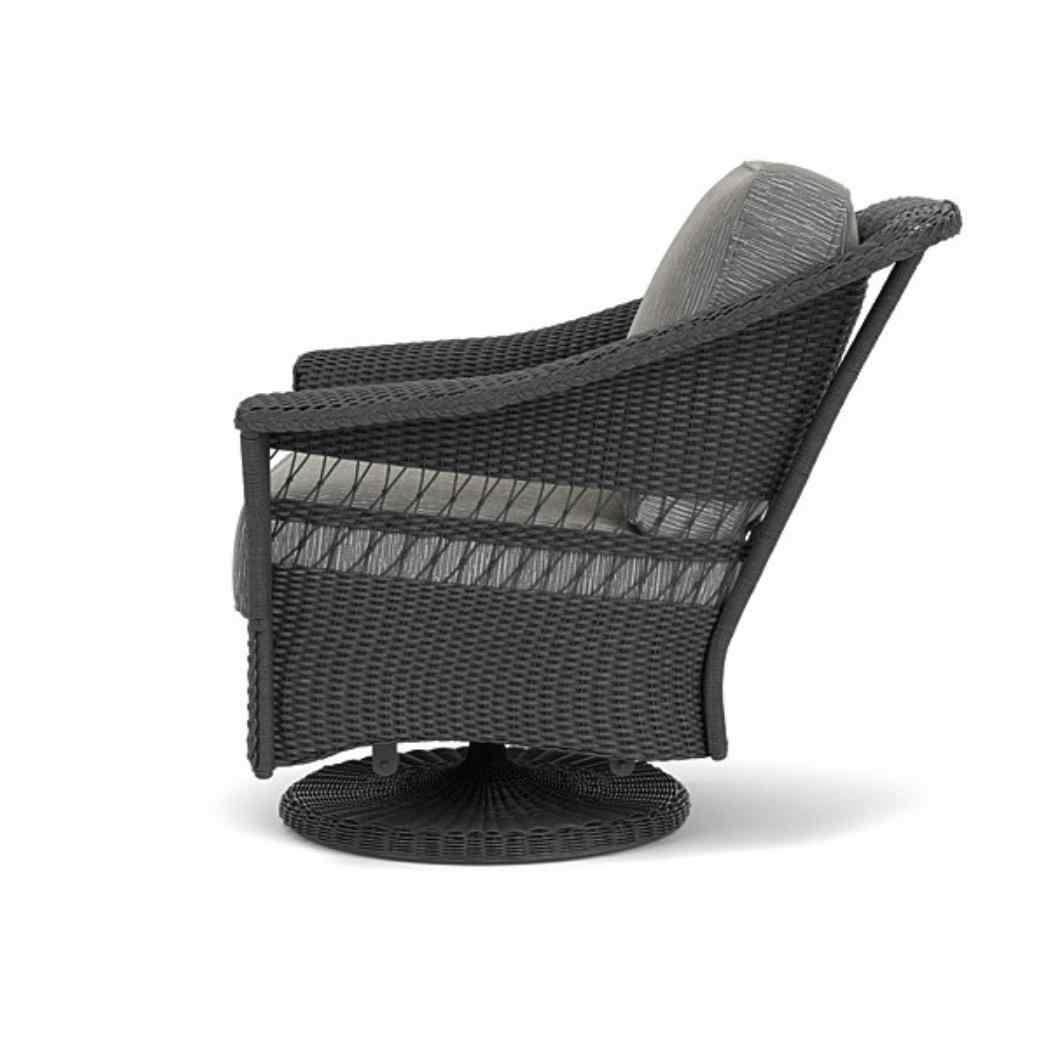 Replacement Cushions for Nantucket Swivel Glider Lounge Chair Outdoor Accent Chairs LOOMLAN By Lloyd Flanders