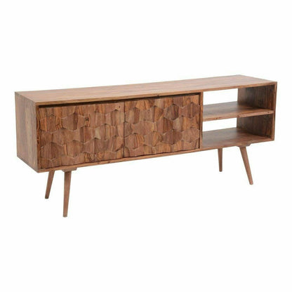 Retro Style Wood TV Stand TV Stands & Media Centers LOOMLAN By Moe's Home
