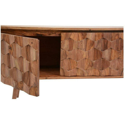 Retro Style Wood TV Stand TV Stands & Media Centers LOOMLAN By Moe's Home