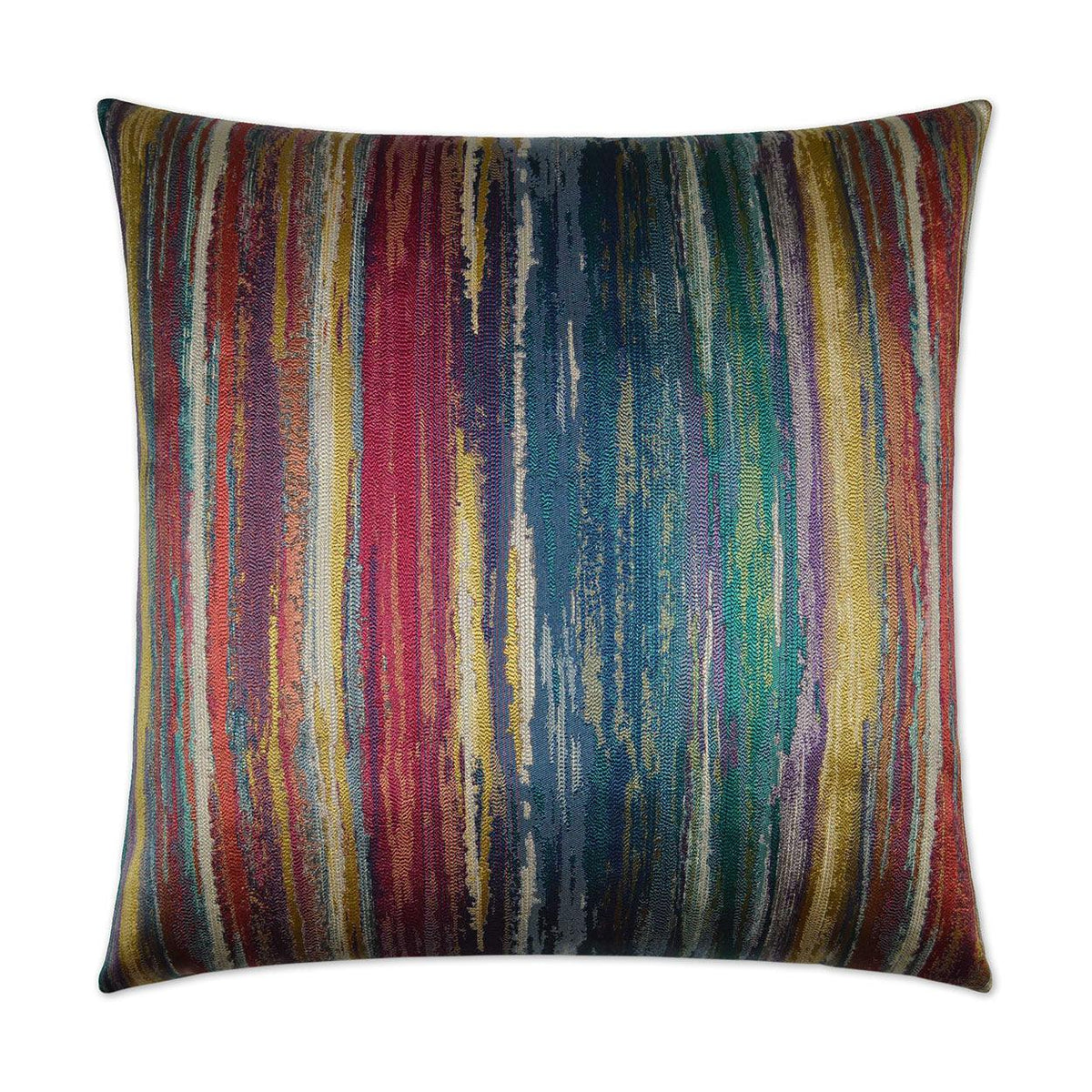 D.V. Kap Roy G Biv Carnival Stripes Large Throw Pillow Insert