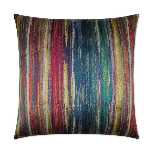 D.V. Kap Roy G Biv Carnival Stripes Large Throw Pillow Insert