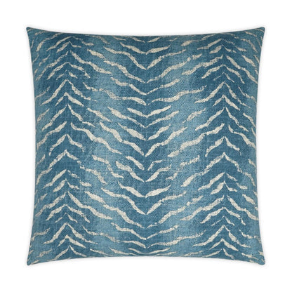 Ruolan Persian Animal Blue Large Throw Pillow With Insert Throw Pillows LOOMLAN By D.V. Kap