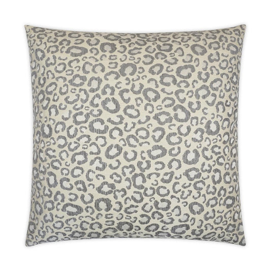 D.V. Kap Sarafina Silver Animal Grey Large Throw Pillow Insert