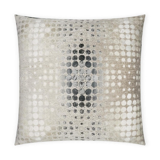 D.V. Kap Selfie Concrete Dots Grey Large Throw Pillow Insert