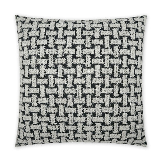 D.V. Kap Sheltingham Traditional Black Large Throw Pillow Insert