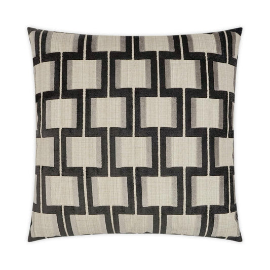 D.V. Kap Shoreham Carbon Grey Large Throw Pillow Insert
