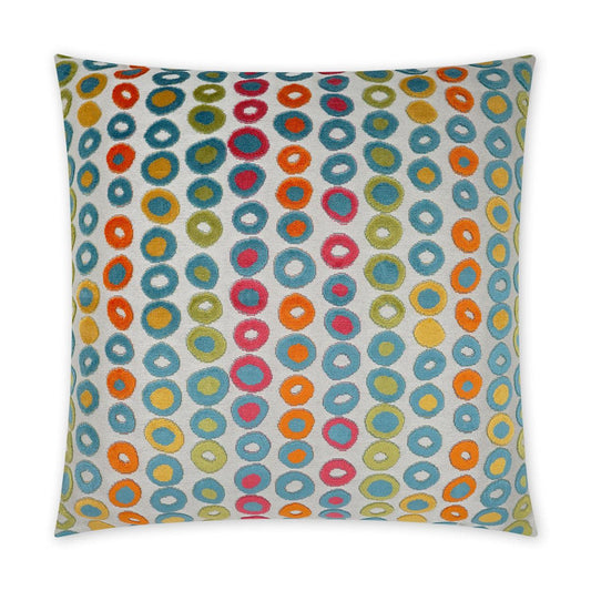 D.V. Kap Simetra Circular Dots Large Throw Pillow Insert