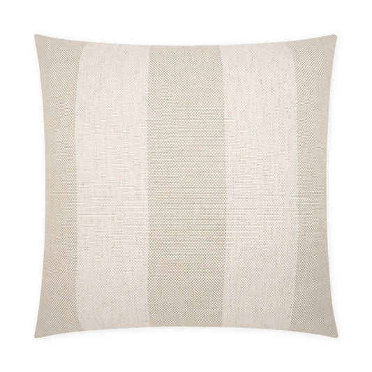 D.V. Kap Skippy Flax Beach Stripes Large Throw Pillow Insert