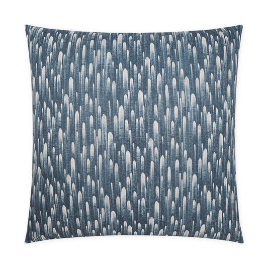 Space Indigo Blue Large Throw Pillow With Insert Throw Pillows LOOMLAN By D.V. Kap